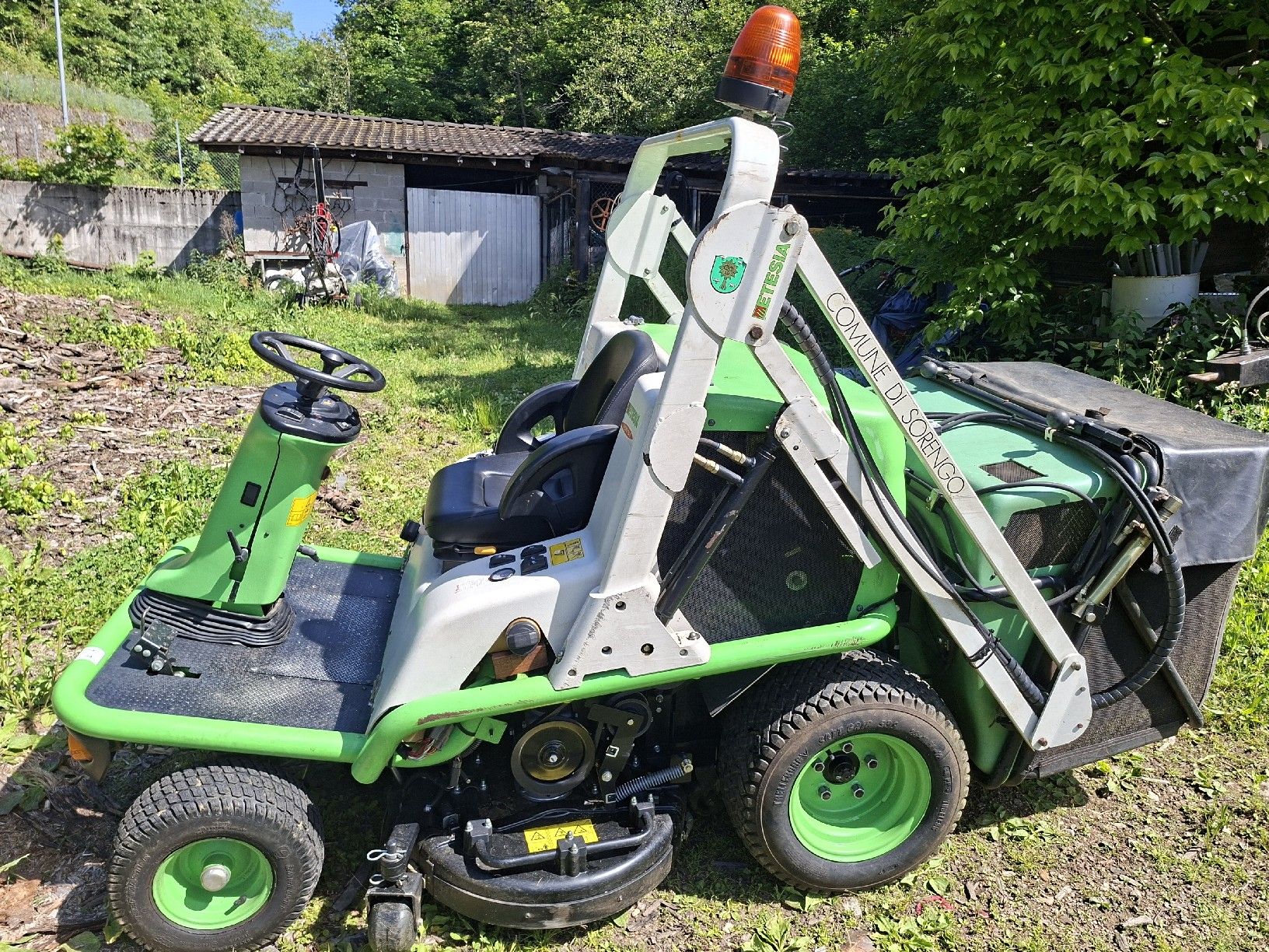 Rasenmäher: Rasentraktor Etesia Hydro 124 D – Gebraucht aus Comano von agr_tyf8 1