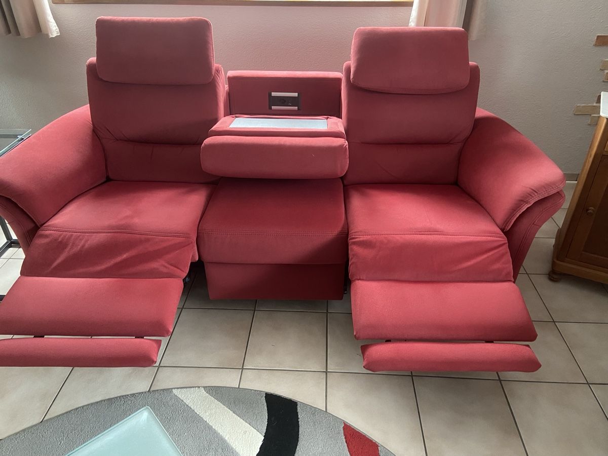 Divani:  3er sofa mit elektrischer Relaxfunktion – Usato da Müswangen venduto da cju_rhd9 1