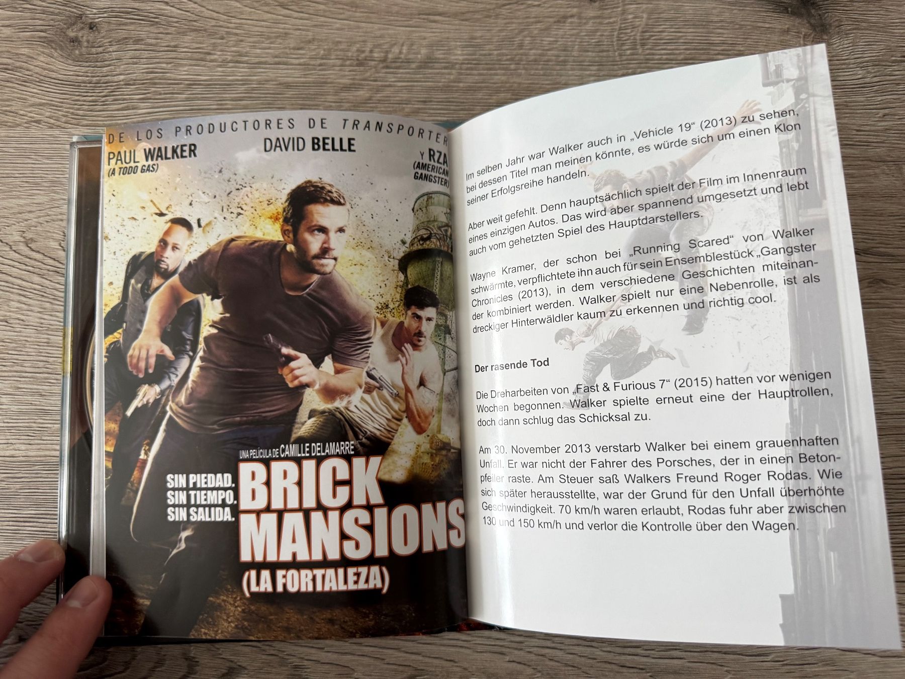 Tutti i DVDs: Brick Mansions blu ray Mediabook mit Paul Walker – Nuovo (secondo la descrizione) da Willisau venduto da ste_sc8j 5
