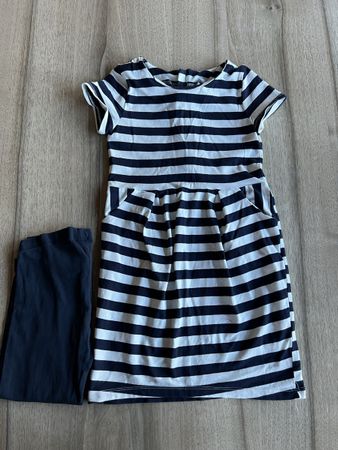 Kleid Mädchen Sommer Gr.122/128 Leggings
