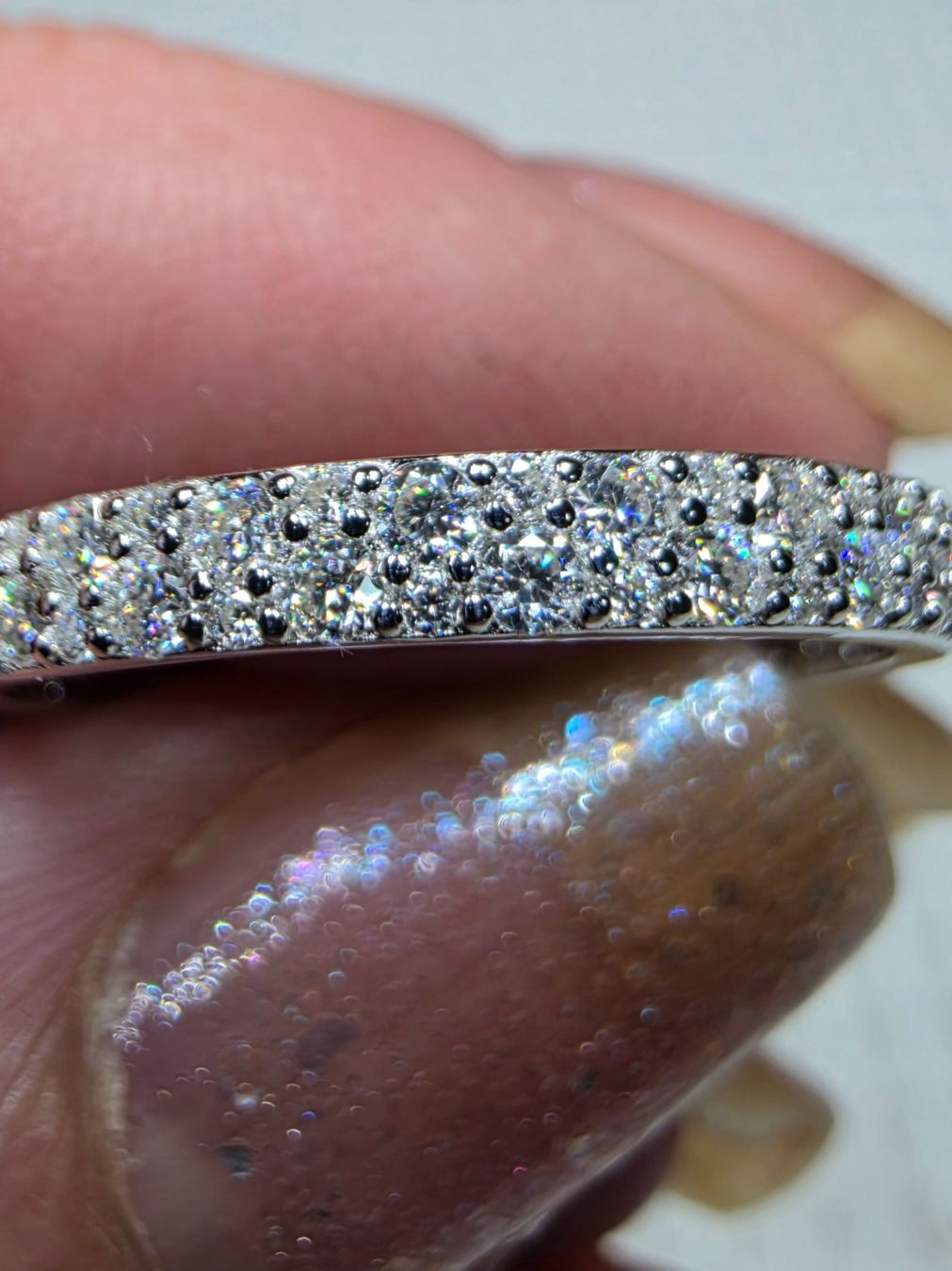 Anelli: Bague argent avec diamants de moissanite certifiés GRA – Nuovo e nell'imballaggio originale da Reconvilier venduto da Tsma67 3