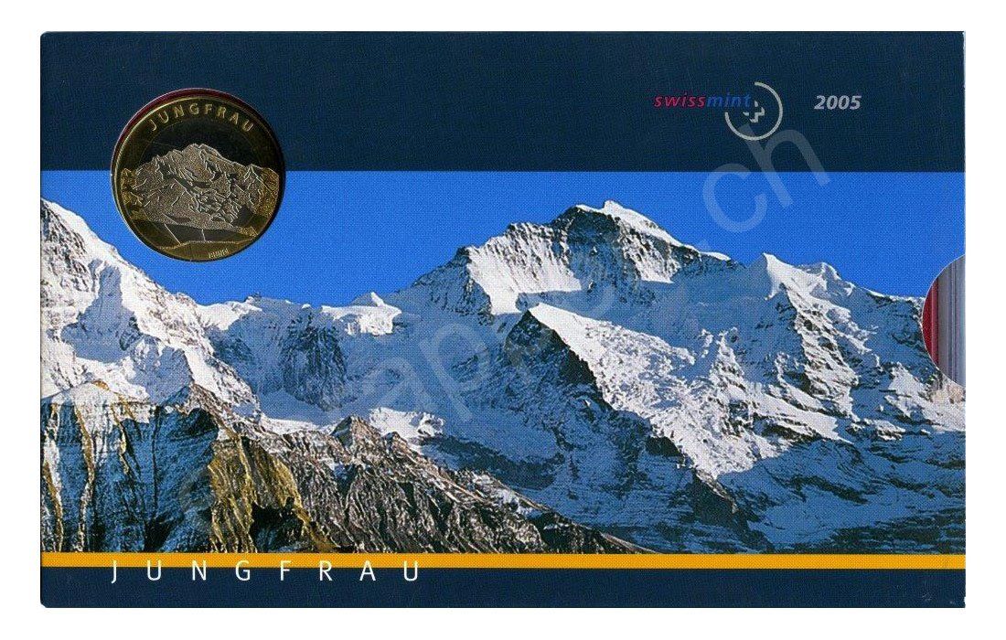 Tutti le monete: SET de monnaie suisse de 2005 non circulé FDC – Nuovo e nell'imballaggio originale da Fribourg venduto da Kiki020 2