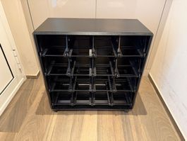 CD Rollregal mit 16 Fächern à 18 CD‘s Firma LIFT Systems
