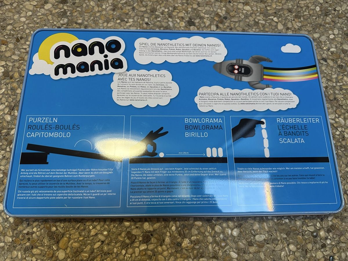 Migros Giocattoli: Migros Nano Mania avec Plateau – Usato da Givisiez venduto da dor_xb9k 3