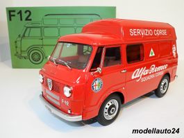 Alfa Romeo F12 Autocarro Tetto Sopralzato 1967 / Laudo 1:18