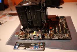 Motherboard Z77Extreme4 AS ROCK, I7 3770, Be Quiet cooler