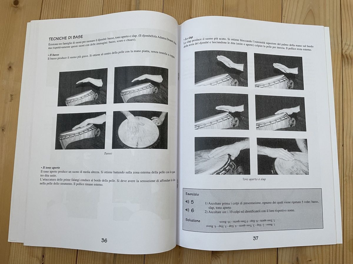 Libri: Djembé-Methode mit CD (auf Italienisch) – Nuovo e nell'imballaggio originale da Biel/Bienne venduto da ilariareda 4