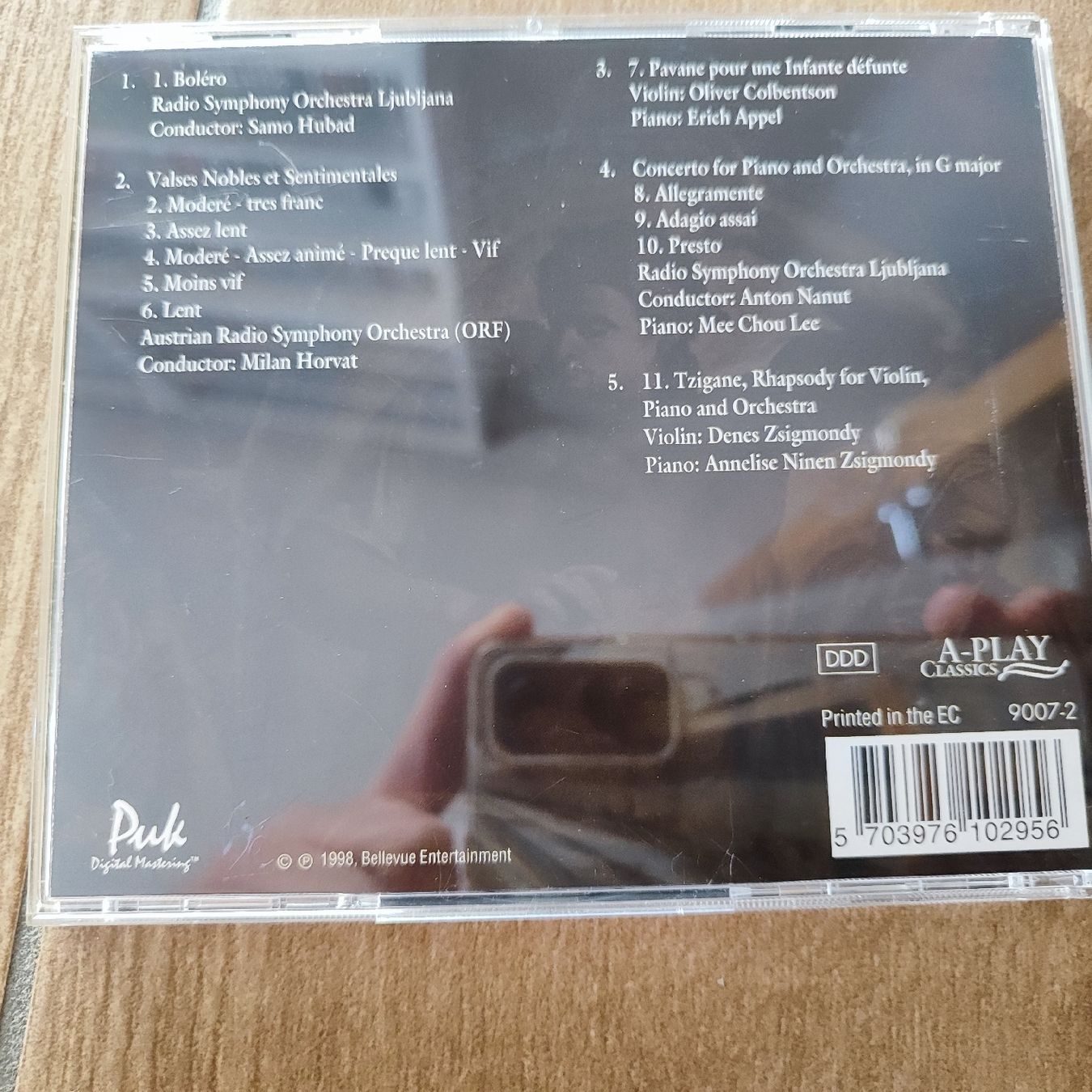 CD: Ravel - Bolero – Usato da Lamone venduto da ken_8y7h 1