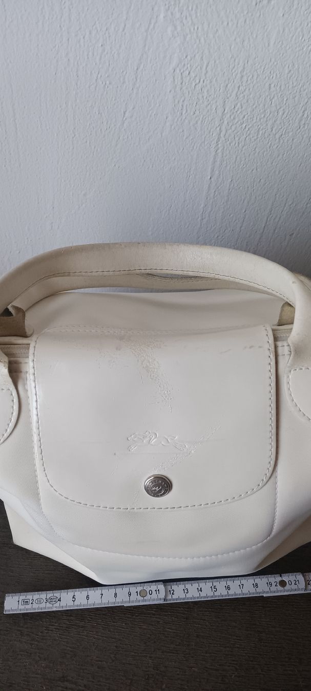 Longchamp Sacs femmes: LONGCHAMP Tasche , weiss – D'occasion à Maienfeld par Andyr44 1