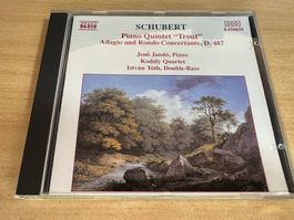 M1 Schubert Jenö Jandó István Tóth Piano Quintet Trout / 487