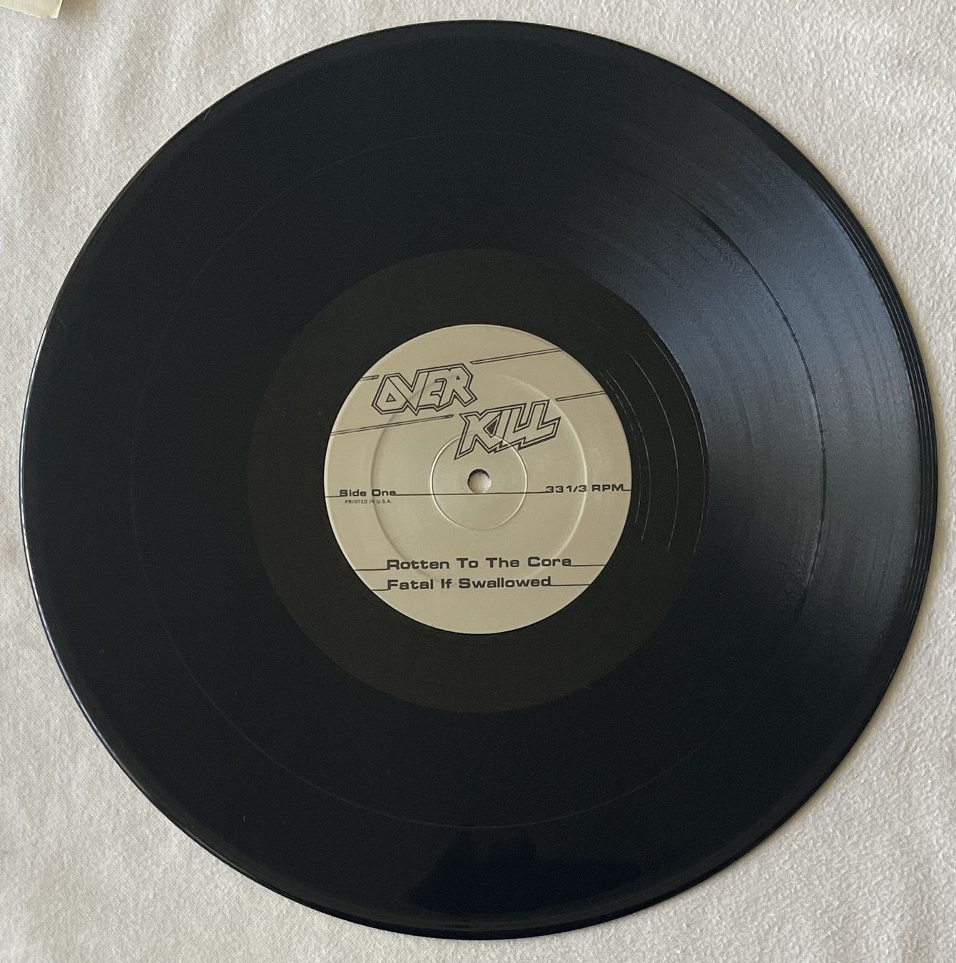 Dischi in vinile: Overkill – Overkill - EP - 1985 - US First Press - Ultra Rar – Usato da Uster venduto da Zardodel 2