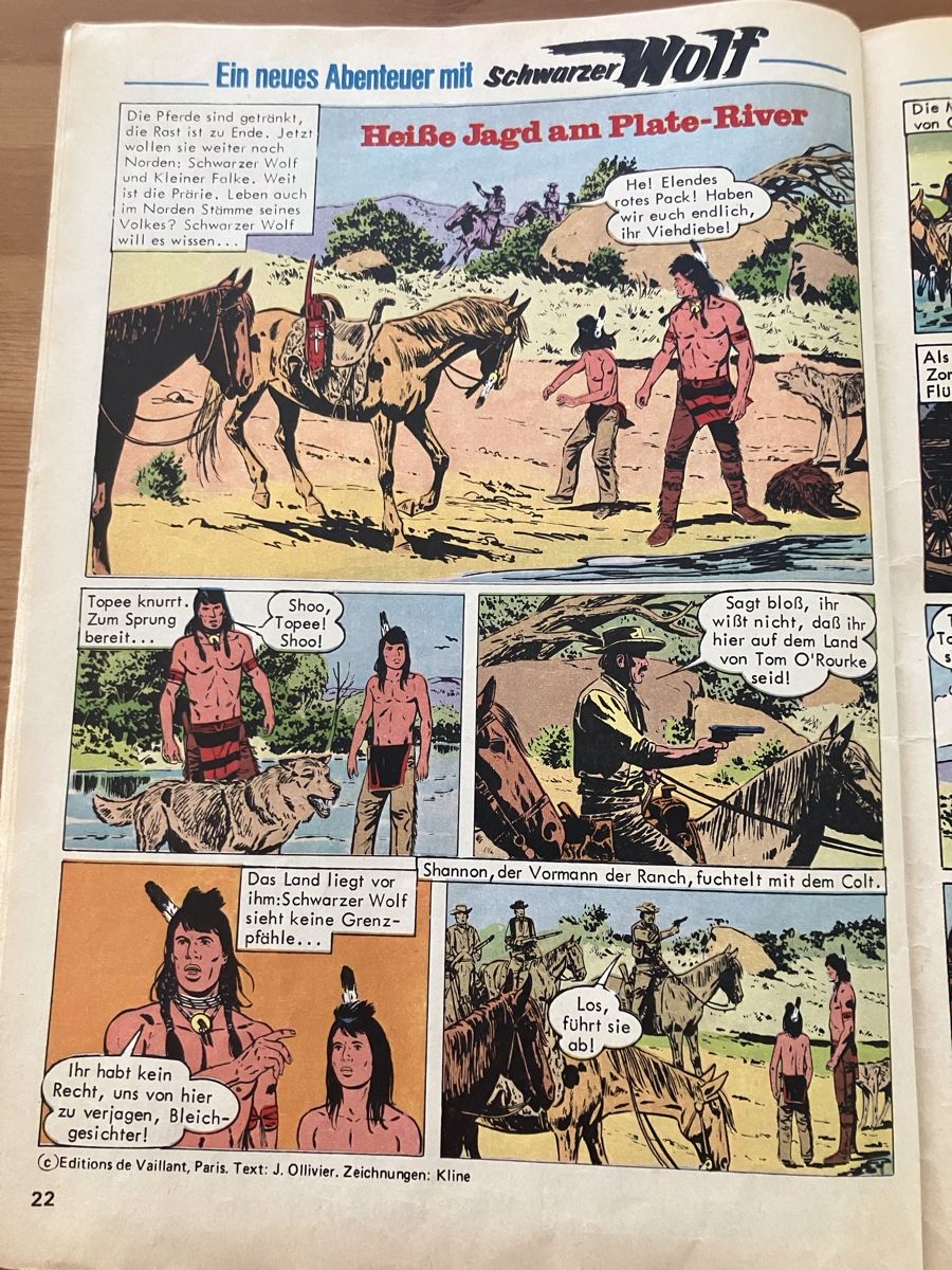 Comics: Schwarzer wolf comic – Gebraucht aus Bettwiesen von Jumpingfox 4