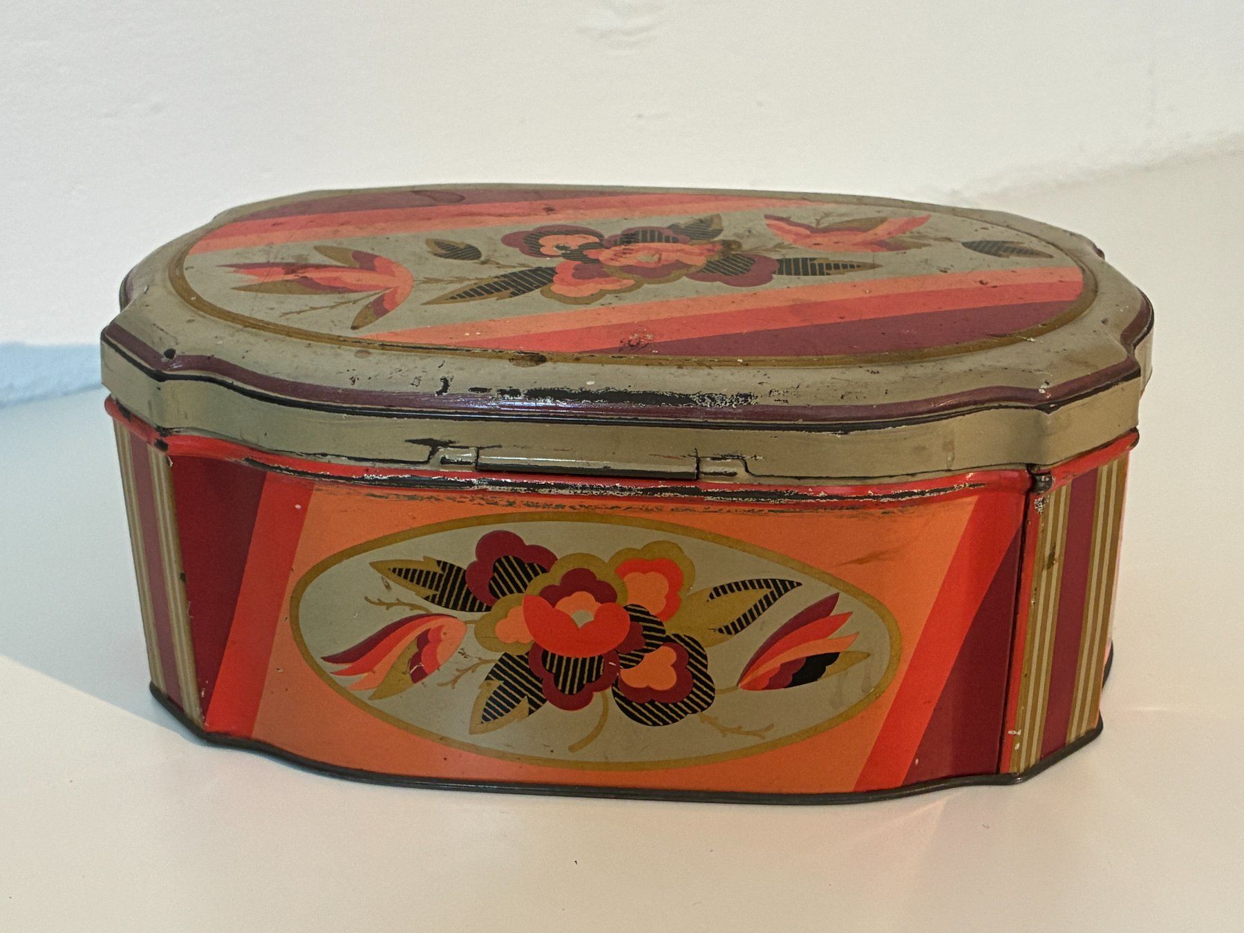 Kambly Barattoli: Kambly Blechdose Vintage 1950er Jahre – Usato da Biberist venduto da longimanus3 1