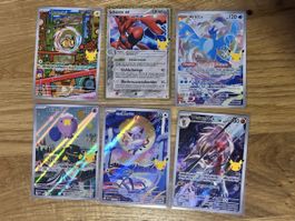Pokémon 30th 5 Karten