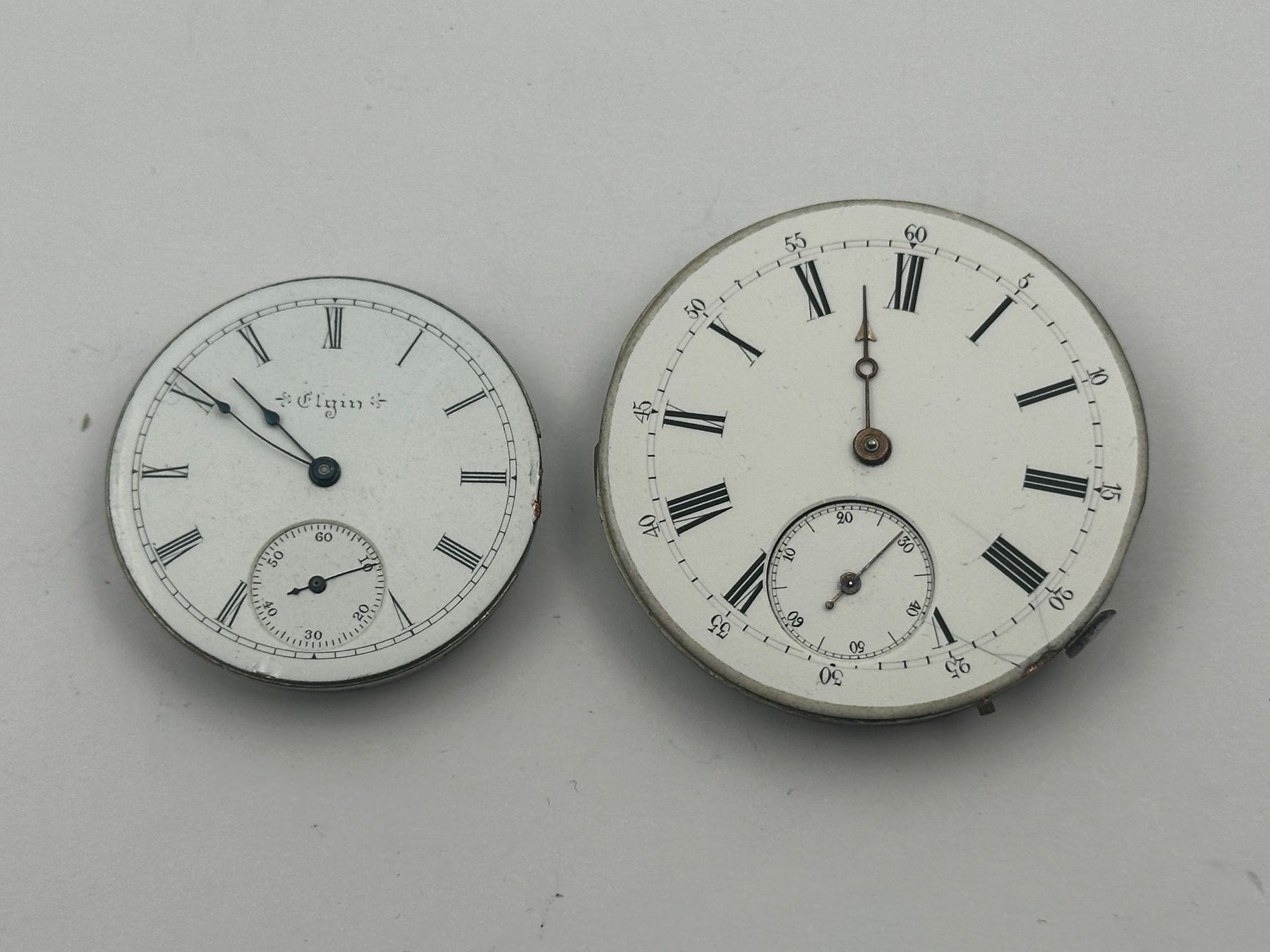 Orologi: 2 Taschenuhr Werke Defekt – Difettoso da Brüttisellen venduto da AlphaOmega05 1