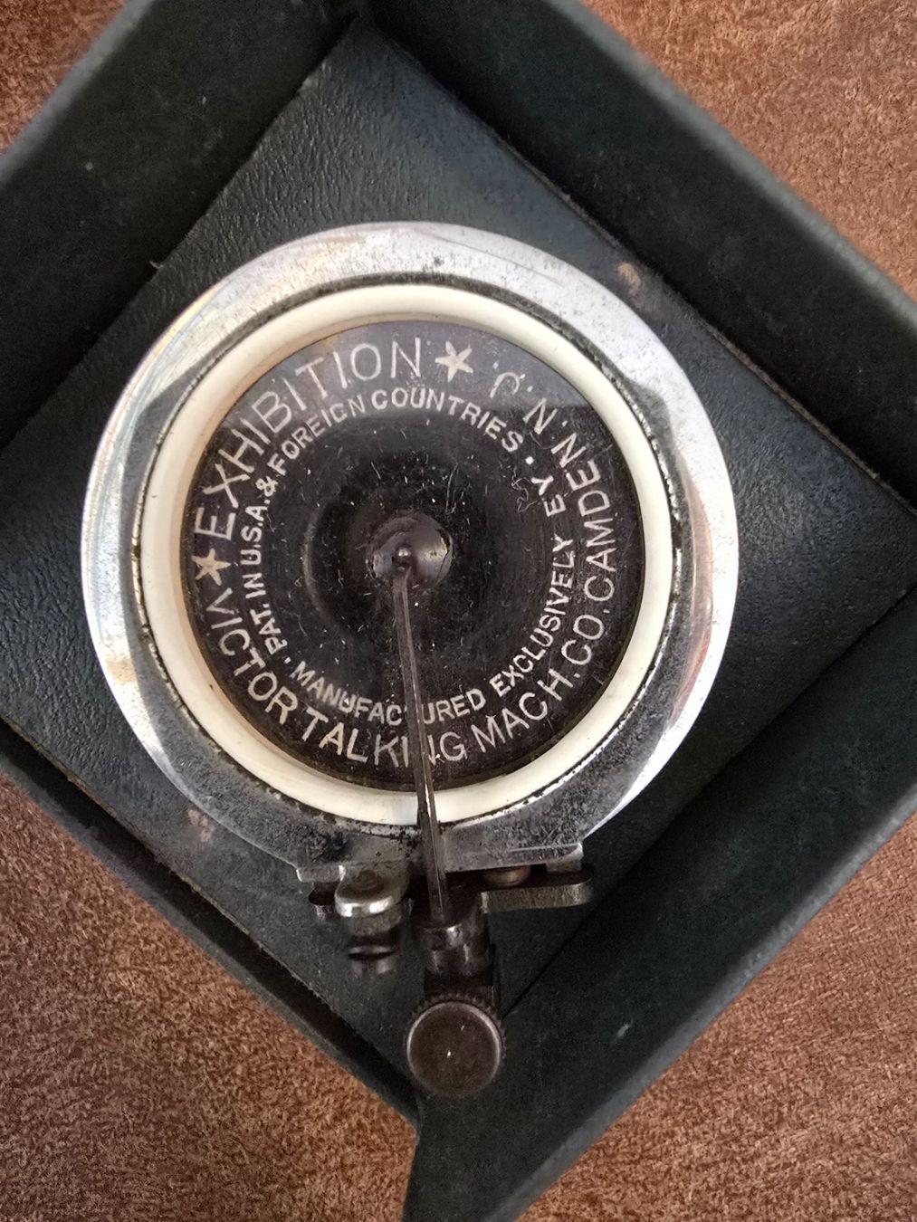 Giradischi: Grammophon Exhibition Schalldose – Usato da Hüntwangen venduto da Scarciglias-Antiques