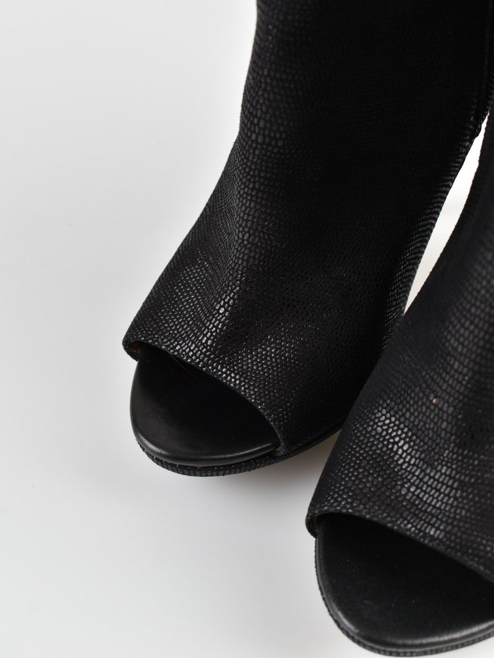 Damenschuhe: Hervé Léger Peep Toe Stiefeletten, Gr.37.5 – Gebraucht aus Nürensdorf von 2ND_STORY 4