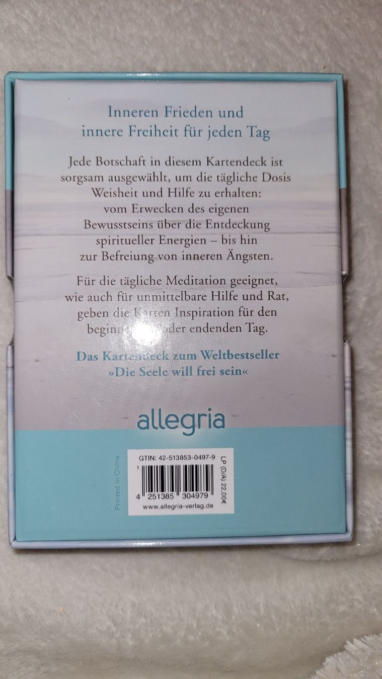 Giochi: Die Seele will frei sein - Inspirationskarten von Michael A. – Usato da Horgenberg venduto da Klatschmohnmaria 1