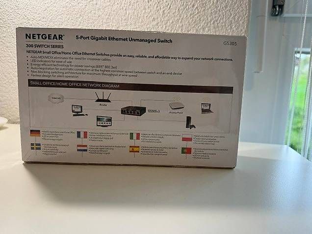 Hub & Switch: Netgear 5 Port Switch – Usato da Schötz venduto da Suntec81 1