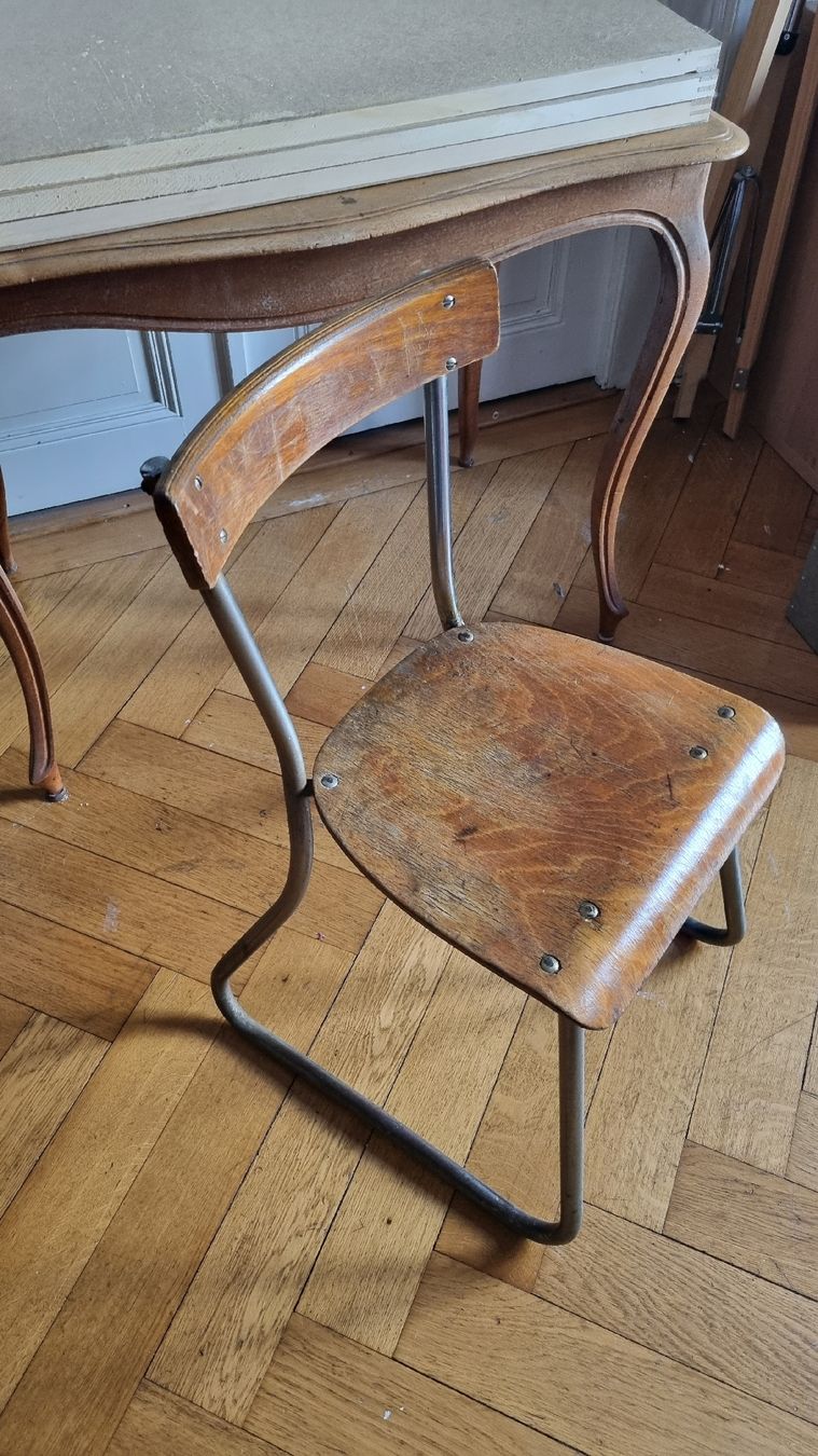 Stühle: Chaise moderniste 1930, René  Herbst – Gebraucht aus Genève von fra_jv9c 1