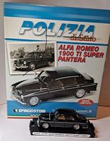 Brumm prom Alfa Romeo 1900 TI Super Pantera Polizia 1952 ltd