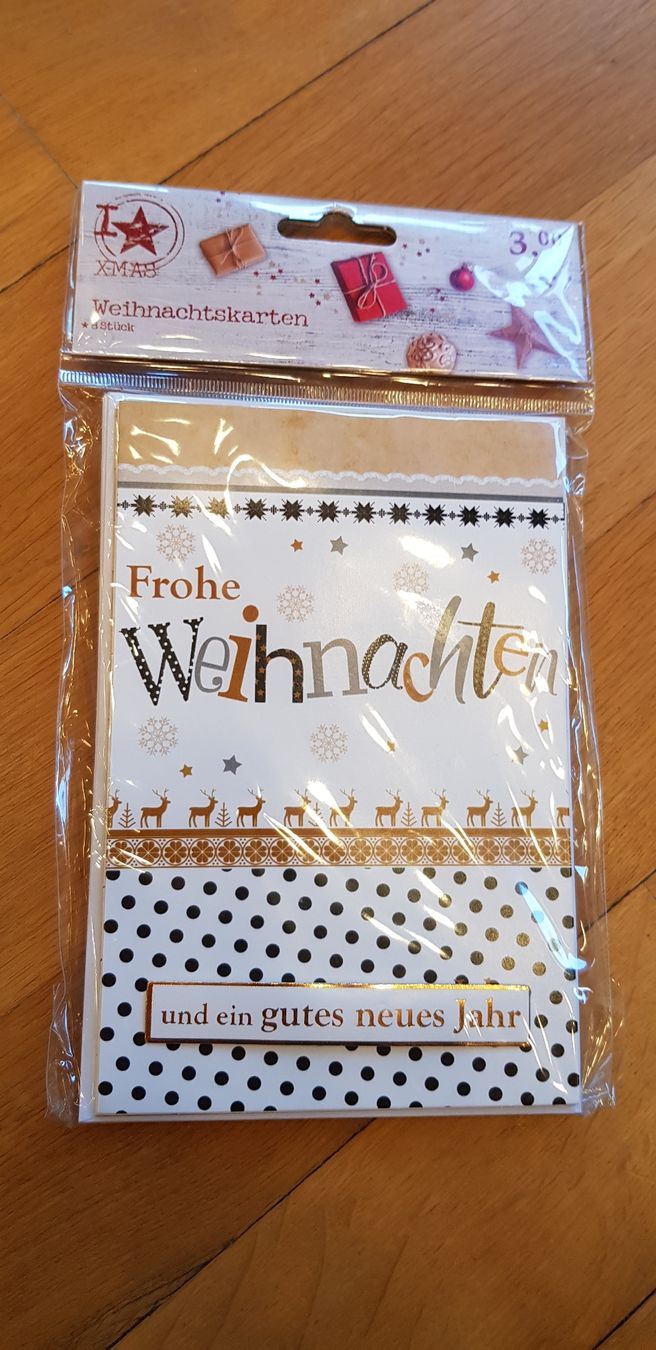 Cartoline: Weihnachtskarten Set 8 Stück neu verpackt – Nuovo e nell'imballaggio originale da Zürich venduto da sb_t28m