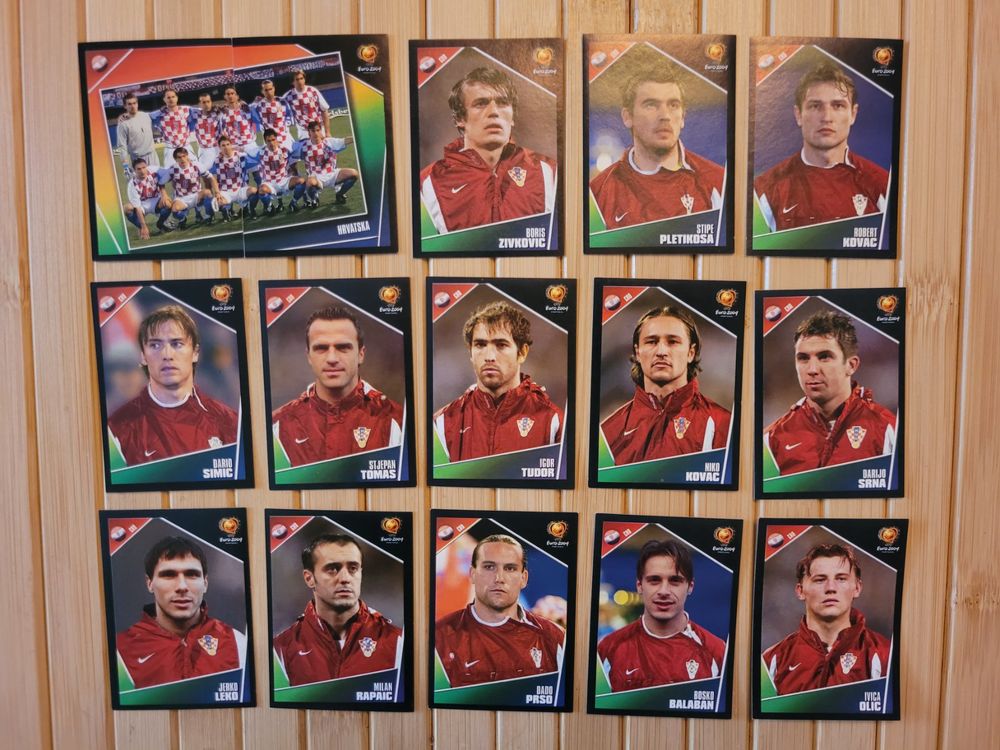Euro 2004 Stickers From Panini