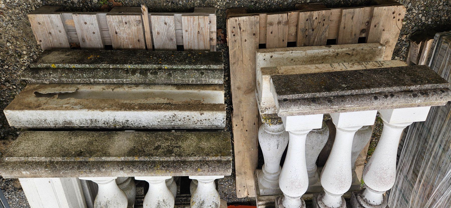 Tutte le decorazioni: Antike Balustrade aus Stein / Garten Deko – Usato da Wynigen venduto da Appaloosa01 2