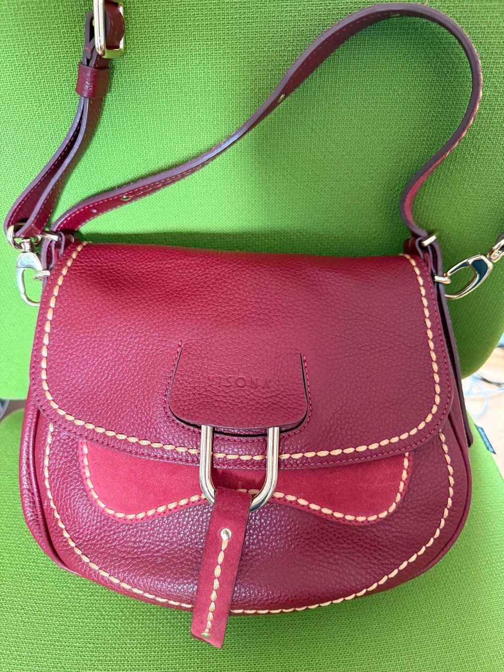 Taschen für Damen: Tasche / Satchel Leder PLINIO VISONA' – Neu (gemäss Beschreibung) aus Frauenfeld von Scleo