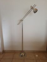 70er J.Italien  Stehleuchte Spotlampe aus verchromtem Metall