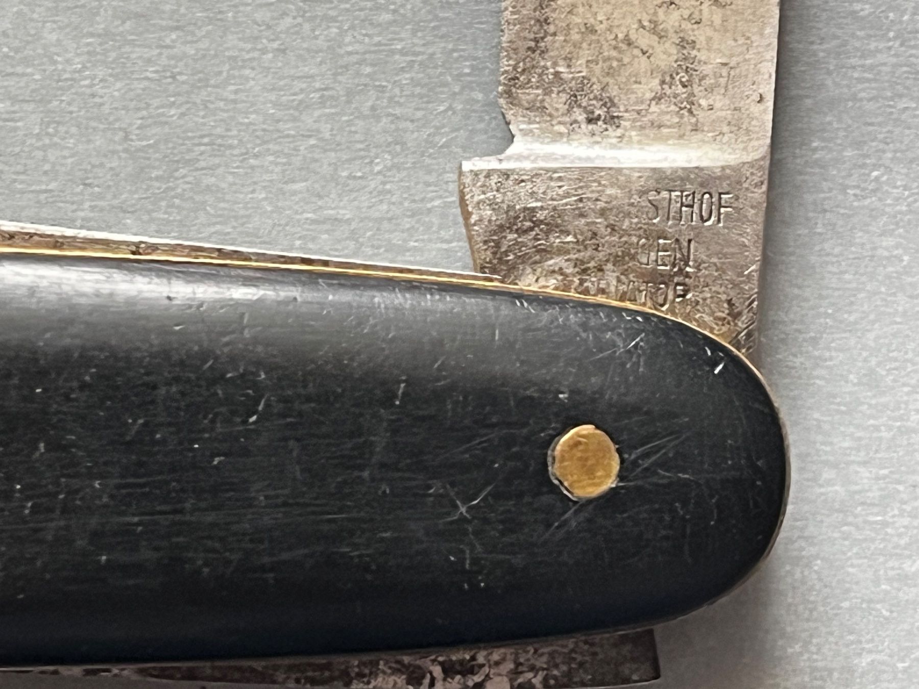 Coltelli tascabile: Altes Wüsthof/Solingen Gladiator 90 mm – Usato da Zürich venduto da FV.vintage 3