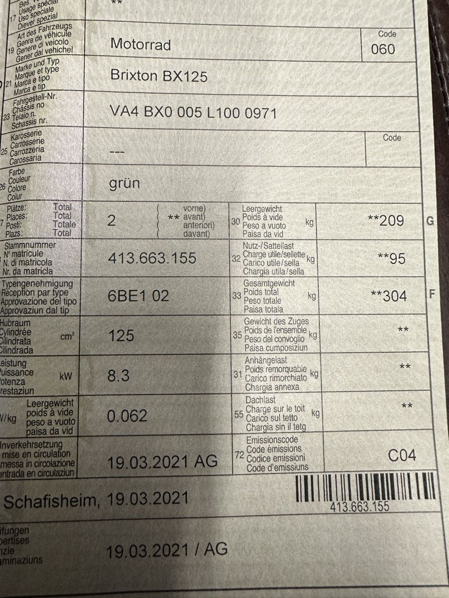 Brixton Motorcycles Strasse: Brixton BX125 – Gebraucht aus Koblenz von Buick1979 6