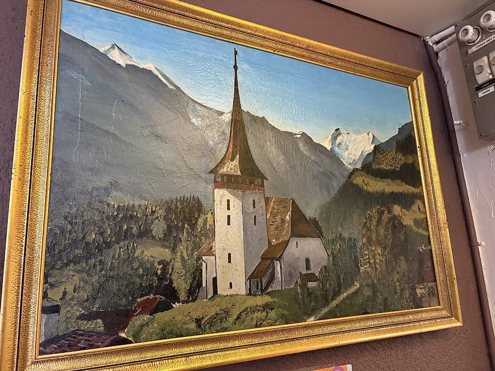Tableaux: Huile sur toile  – D'occasion à La Chaux-de-Fonds par reg_yw68
