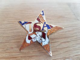 USA Pin (vergoldet)