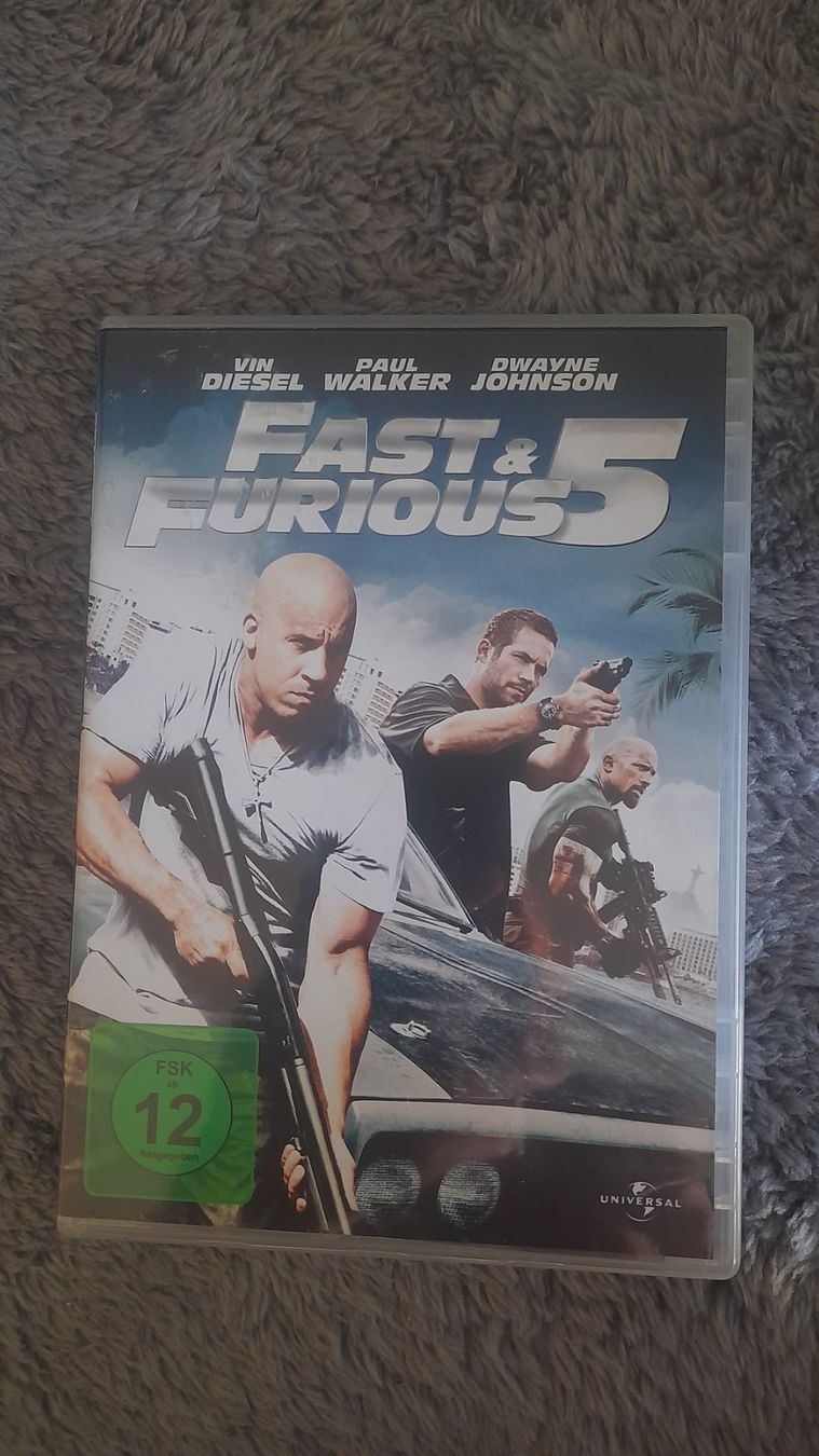 Alle DVDs: FAST AND FURIOUS 5   DVD – Gebraucht aus Wetzikon ZH von Ramones01