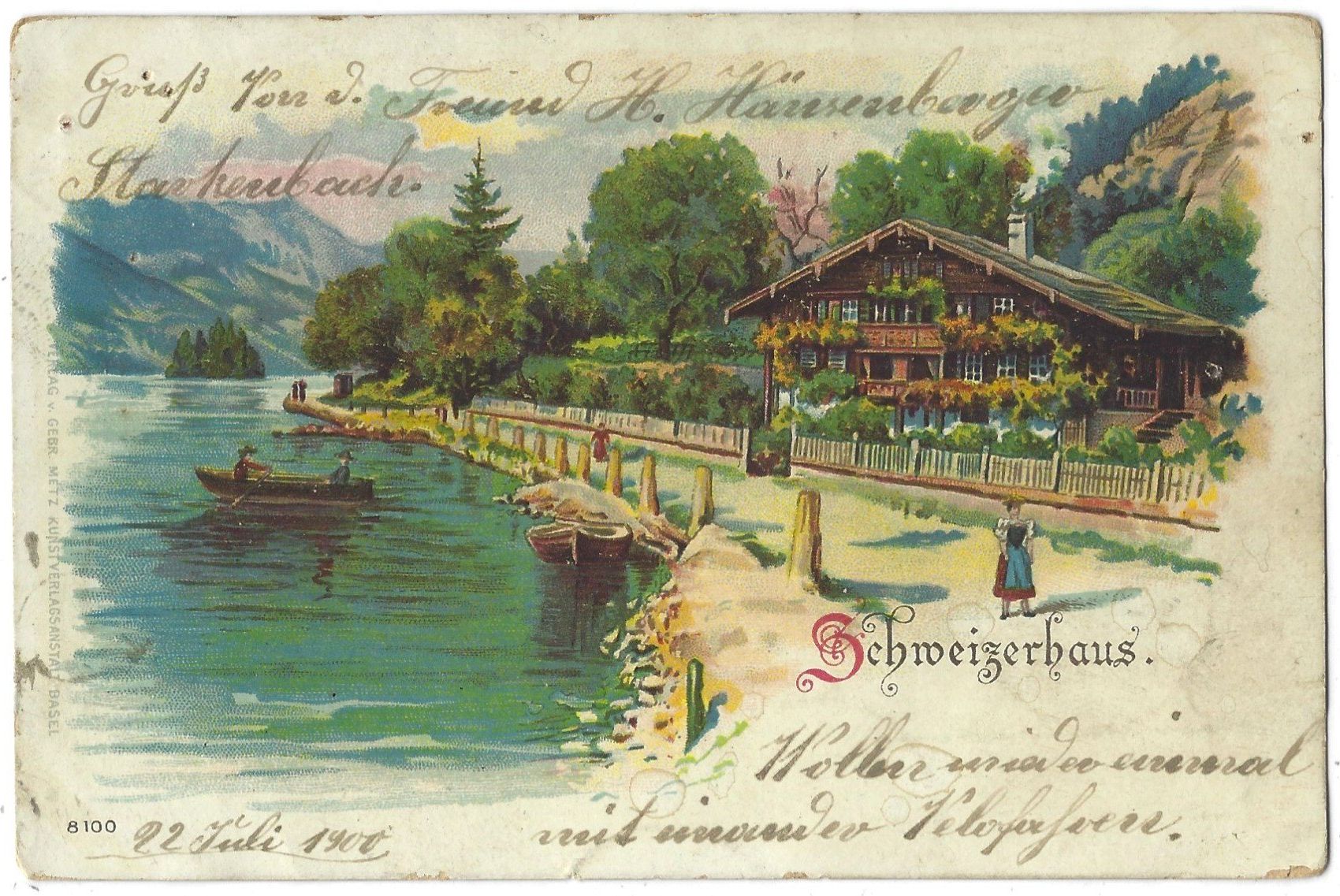 Cartes postales: S c h w e i z e  r h a u s . – D'occasion à Bütschwil par Jackson1A