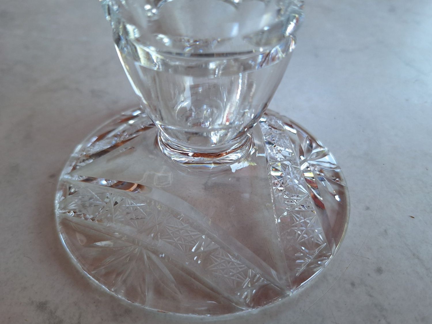 Vasi & Recipienti: GROSSE KRISTALLGLASVASE VINTAGE – Usato da Huttwil venduto da Kunterbuntli 1