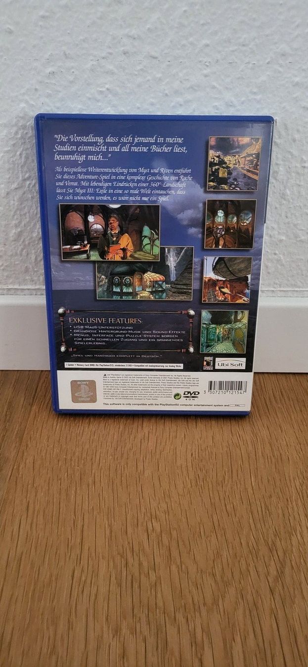 Sony Giochi: PS2 – Myst 3 Exile – Usato da Münsingen venduto da Heroism2010 1