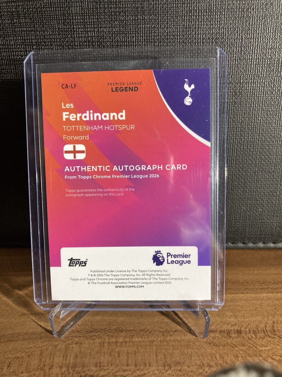 Topps Carte collezionabili: Topps Chrome Les Ferdinand – Usato da Zürich venduto da ZeboBricks 2