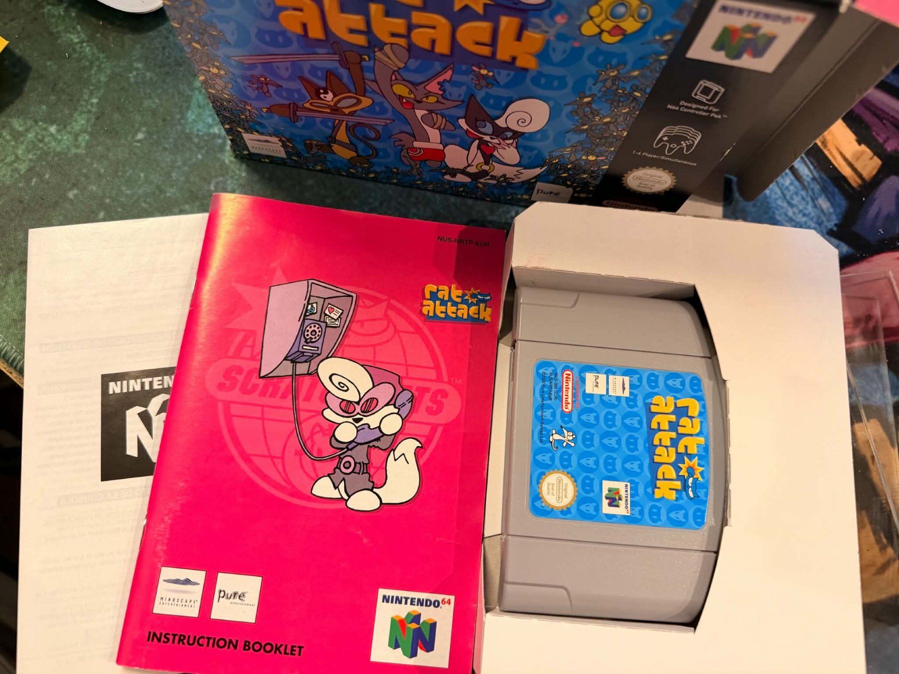 Nintendo Giochi: Rat Attack Nintendo 64 PAL OVP – Usato da Giubiasco venduto da Tici__nerd_Giubiasco 7
