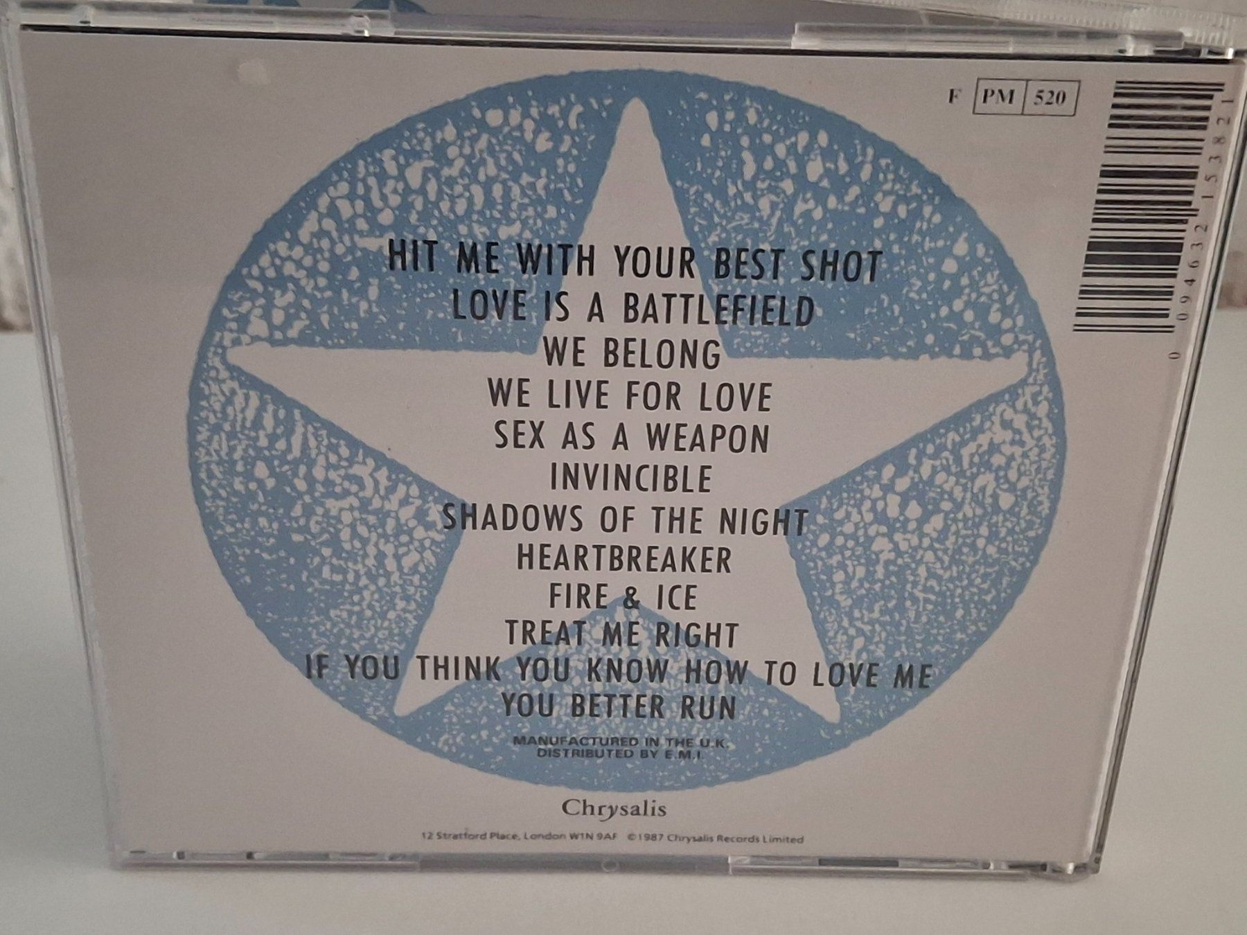 CDs: CD Pat Benatar -  Best Shots – D'occasion à Aarberg par Jackup1 1