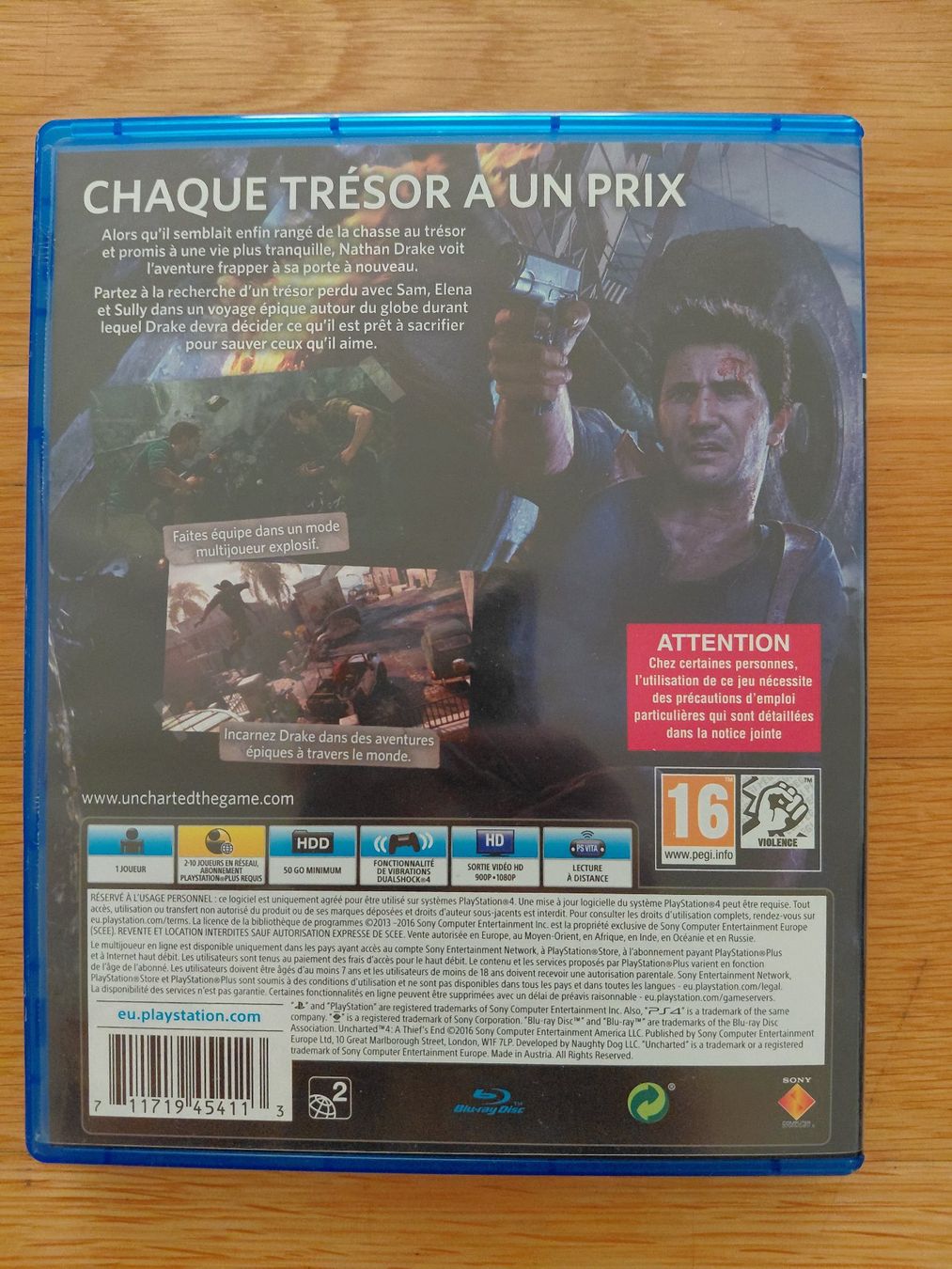 Sony Spiele: Uncharted 4 PS4 – Gebraucht aus Oberwil BL von kah_s55q 3