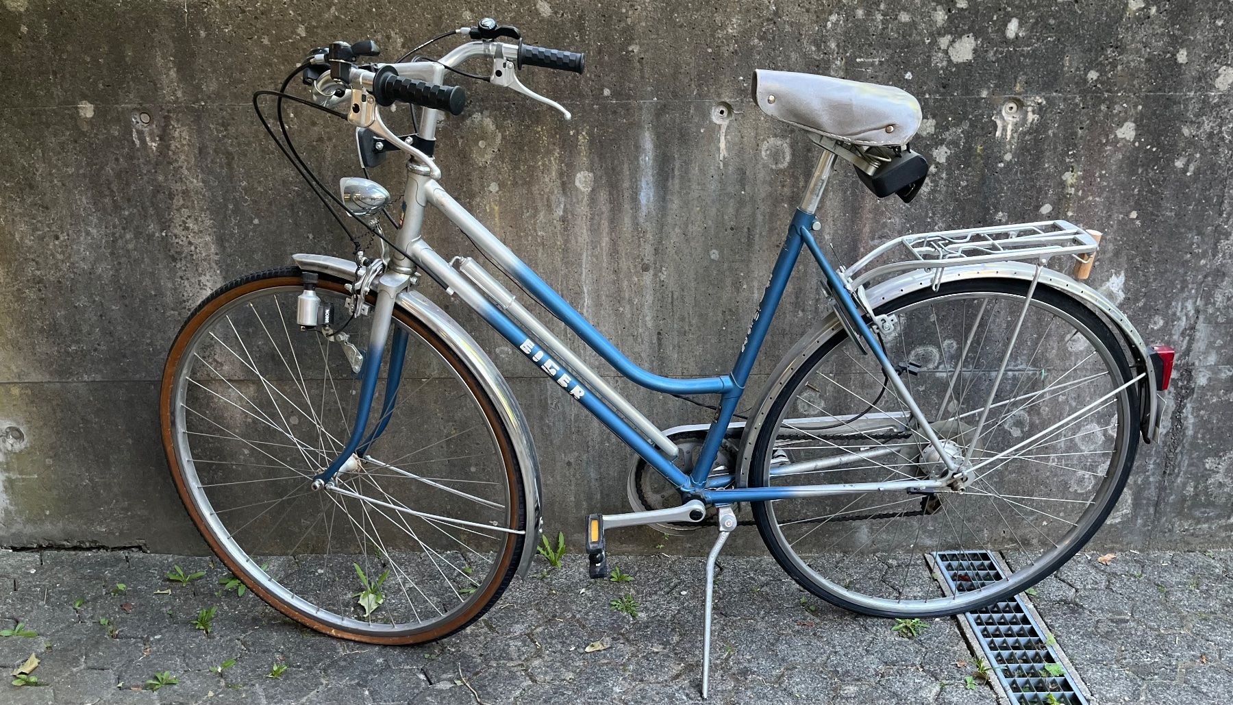 Biciclette: EIGER Velo Damenrad, gebraucht, Nostalgie – Usato da Wabern venduto da DaxKarten-75