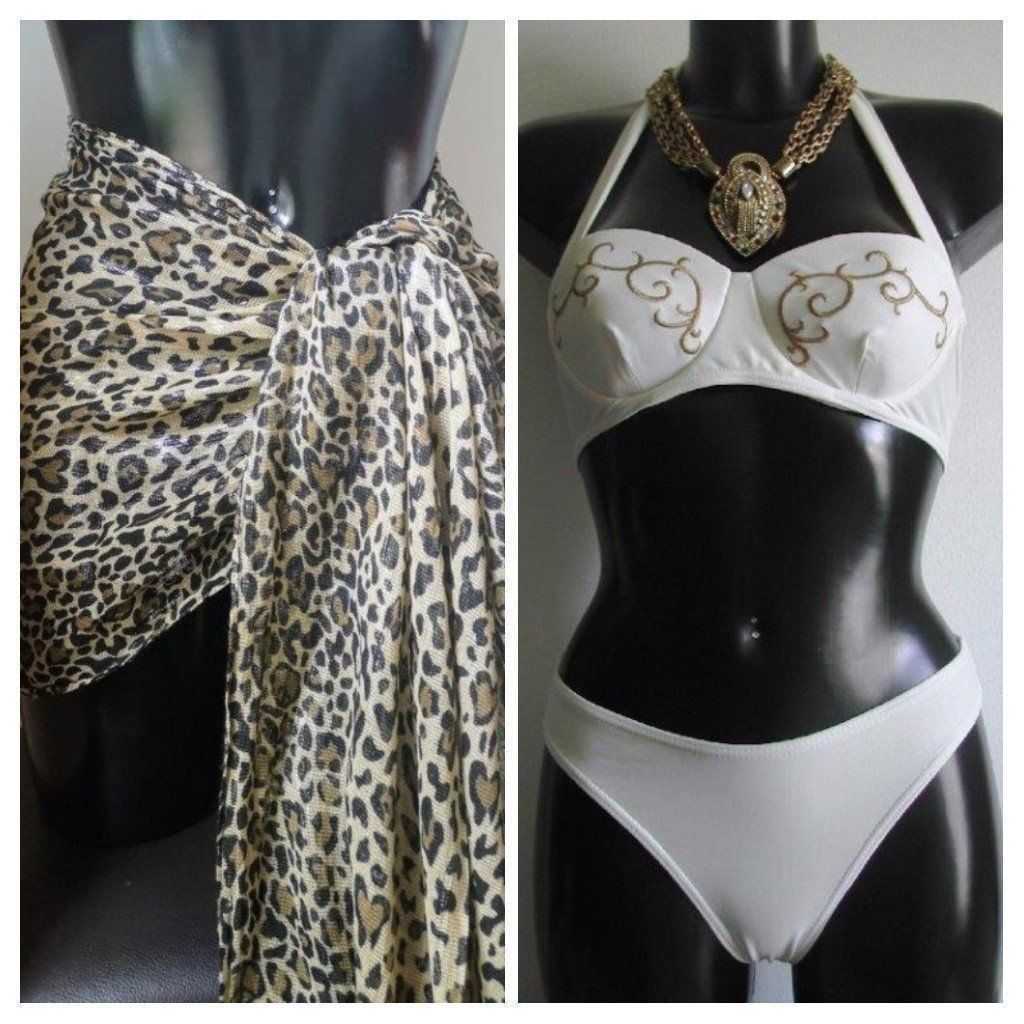 Costumi da bagno & Bikini: exklusiver Bikini mit Pareo Gr. 36 – Nuovo (secondo la descrizione) da Widnau venduto da Schurlibua