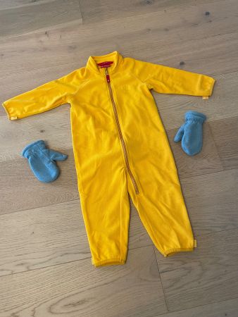 Fleece Overall von Reima mit Handfeustlinge