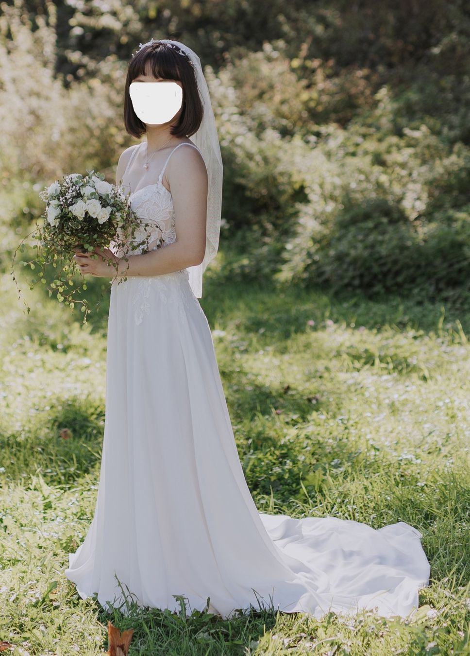Vestiti: Hochzeitskleid White Kami inkl. Schleier – Usato da Neuhausen venduto da alcopops91 3