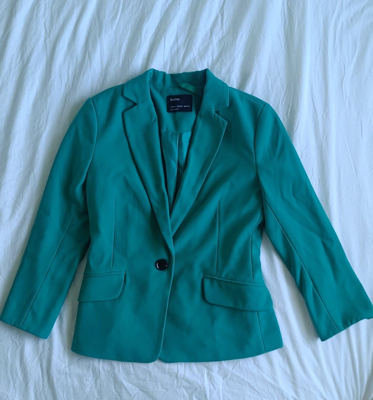 Bershka Giacche: Fited Green Blazer – Usato da Rotkreuz venduto da Prelovedswitzerland 6