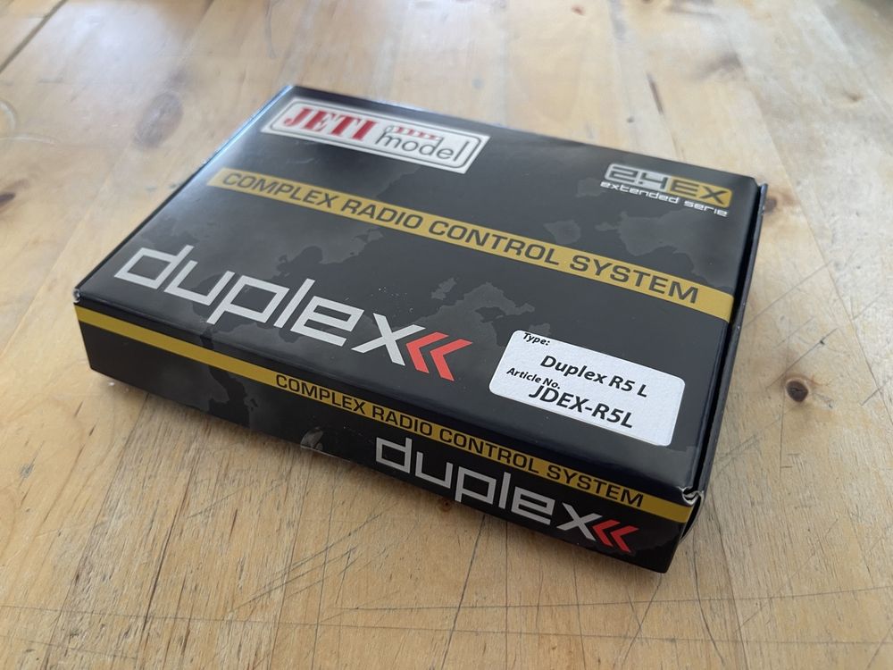 Jeti Duplex RSL Empfänger - Komplettset, Neuwertig! JDEX-R5L (Gebraucht ...