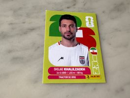 Panini Fussball WM 2026 Sticker Shojae Khalilzadeh IRN 6