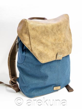 Neuwertiger ZWEI Rucksack "Olli" in Jeanslook